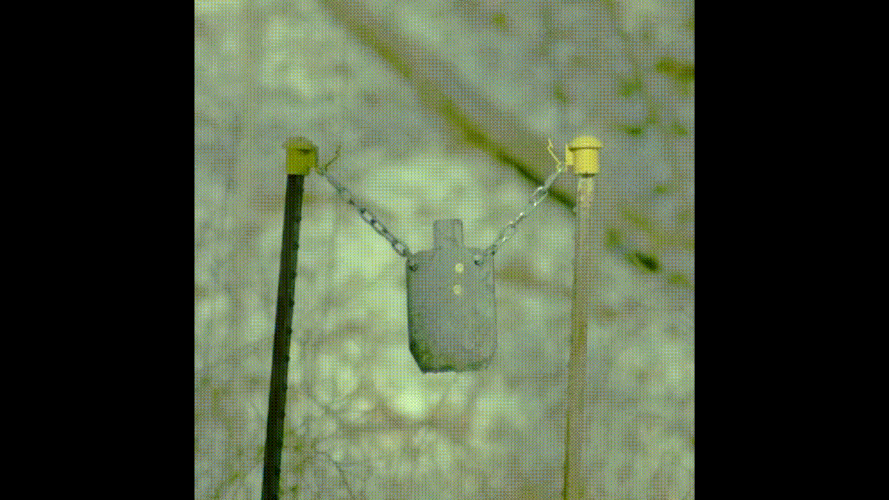 Animation of ammunition being fired against a target